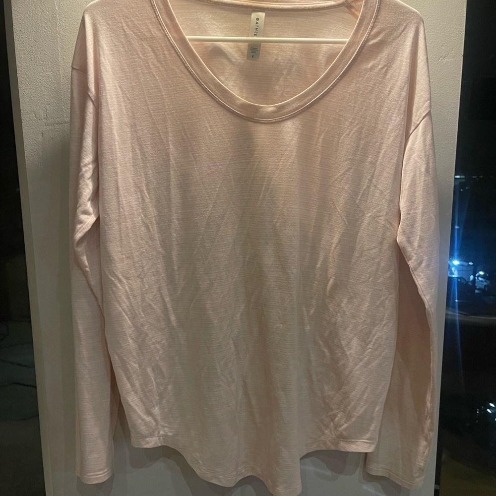 Athleta Blush Long Sleeve Top